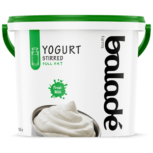 Balade Farms Fresh Yogurt Full Fat 1kg - Shop Your Daily Fresh Products - Free Delivery 