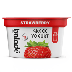 Balade Low Fat Greek Yogurt With Strawberry Flavour 180g - Palmyra Orders