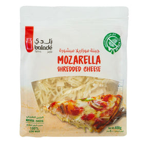 Balade Mozarella Shredded Cheese 400g - Palmyra Orders