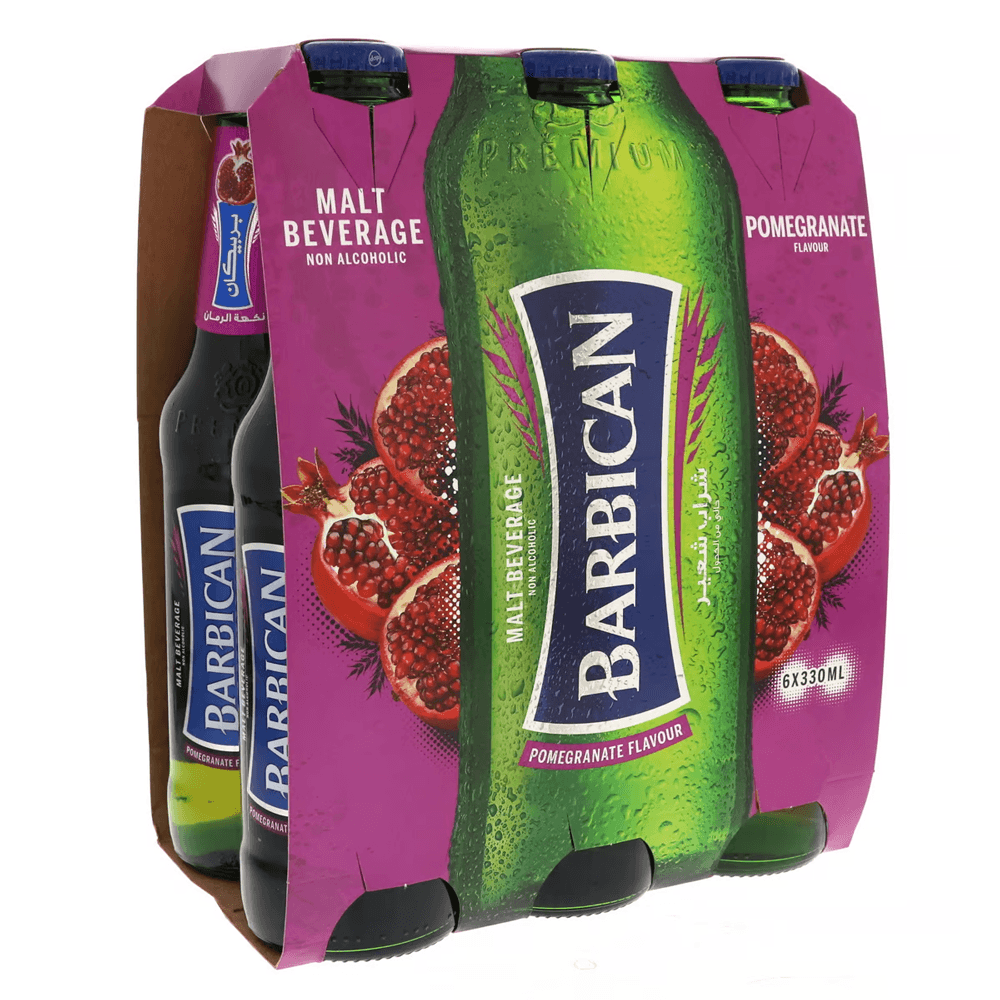 Barbican Pomegranate Non Alcoholic Malt Beverage 6x330ml - Shop Your Daily Fresh Products - Free Delivery 