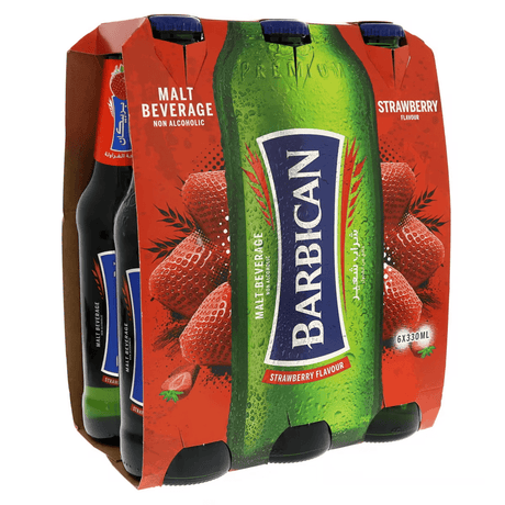 Barbican Strawberry Non Alcoholic Malt Beverage 6x330ml - Shop Your Daily Fresh Products - Free Delivery 