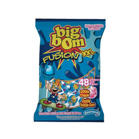 Big Bom XXL Fusion Lollipops – 48pcs, Blue 1200g - Palmyra Orders