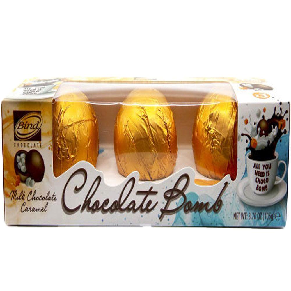 Bind Chocolate Milk Caramel Chocolate Marshmallow Bomb 105g - Shop Your Daily Fresh Products - Free Delivery 