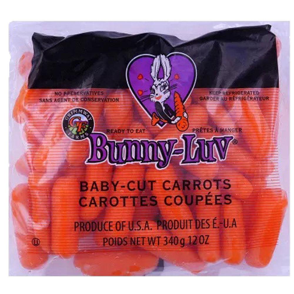 Bunny Luv Baby Cut Carrots 340g - Shop Your Daily Fresh Products - Free Delivery 