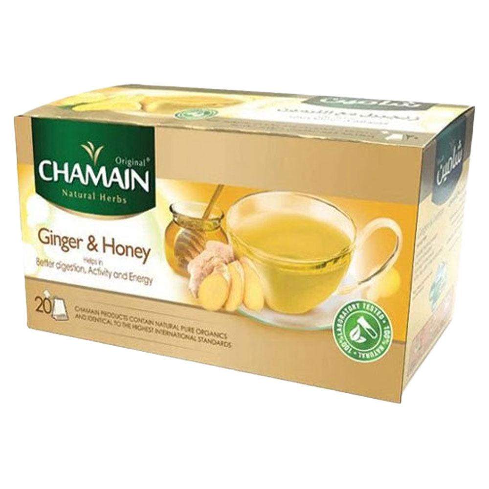 Chamain Ginger & Lemon Tea 20bag - Shop Your Daily Fresh Products - Free Delivery 