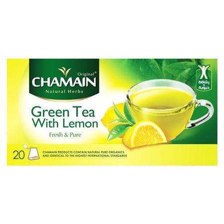 Chamain Green Tea Lemon 20 bag - Shop Your Daily Fresh Products - Free Delivery 