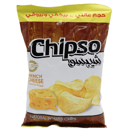 Chipso French Cheese Natural Potato Chips 100g - Shop Your Daily Fresh Products - Free Delivery 