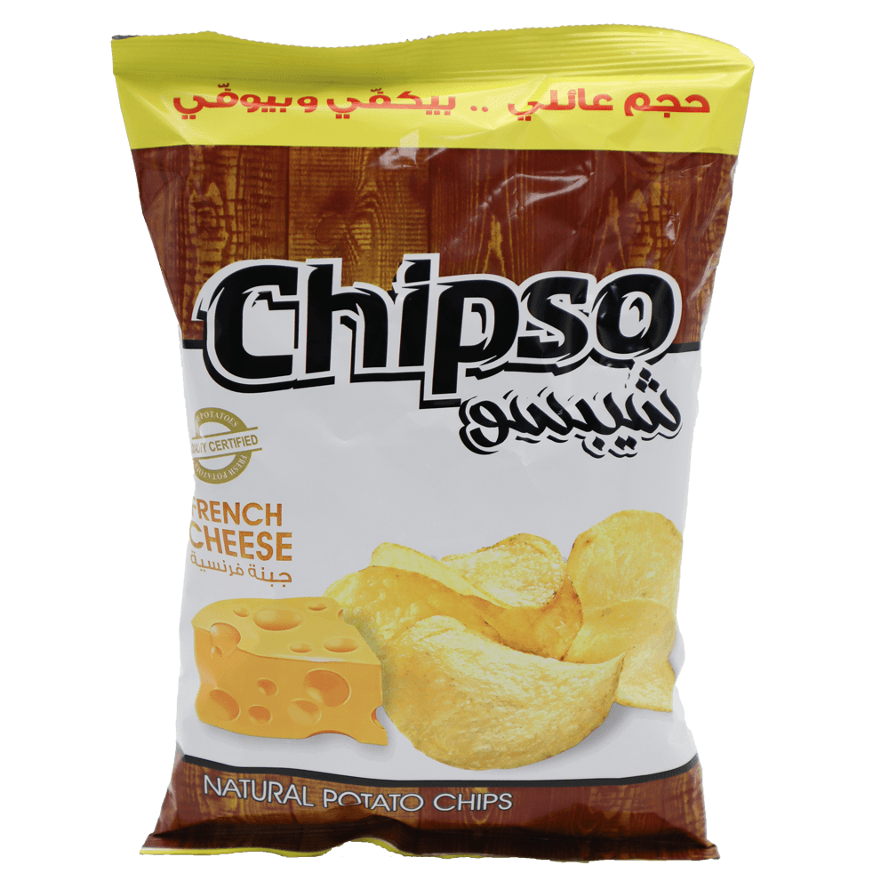 Chipso French Cheese Natural Potato Chips 100g - Shop Your Daily Fresh Products - Free Delivery 