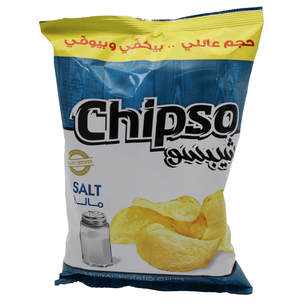 Chipso Salt Natural Potato Chips 100g - Shop Your Daily Fresh Products - Free Delivery 