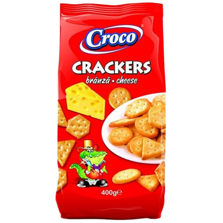 Croco Crackers Cheese Flavour, 400g 