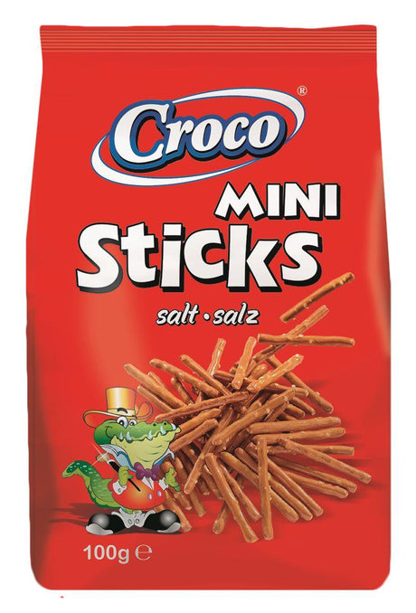 Croco Crackers Mini Sticks Salt 100g - Shop Your Daily Fresh Products - Free Delivery 