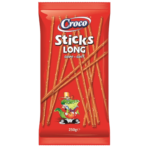 Croco Crackers Sticks Long Salt 80g - Shop Your Daily Fresh Products - Free Delivery 