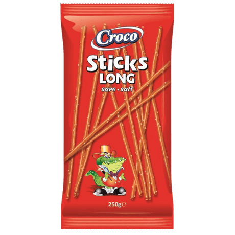 Croco Crackers Sticks Long Salt 80g - Shop Your Daily Fresh Products - Free Delivery 