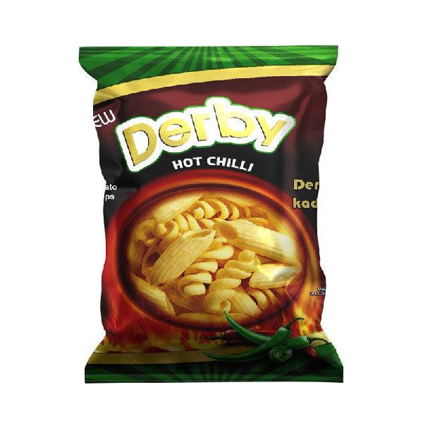 Derby Potato Chips Hot Chilli Flavor 60g - Shop Your Daily Fresh Products - Free Delivery 