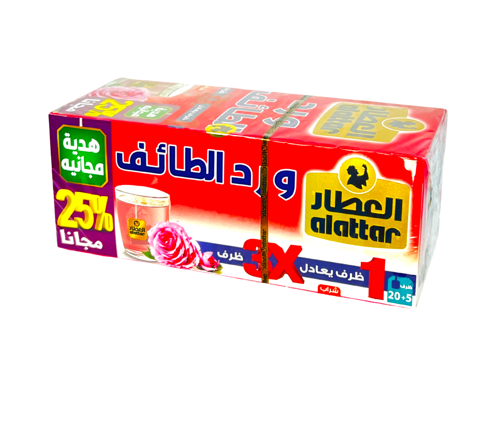 Alattar Rose Al Taif Tea 24 bags