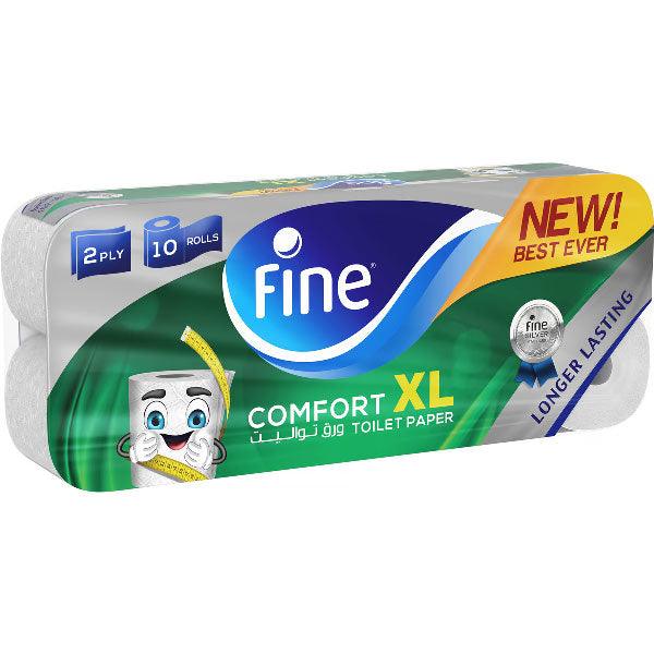 Fine Comfort XL 10 Rolls - Shop Your Daily Fresh Products - Free Delivery 