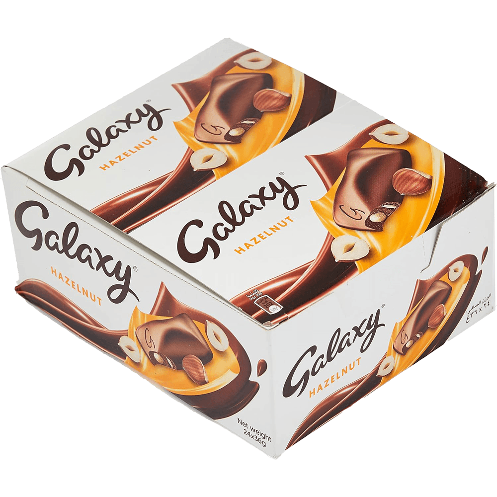 Galaxy Hazelnut Chocolate Bar 36g X 24 - Shop Your Daily Fresh Products - Free Delivery 