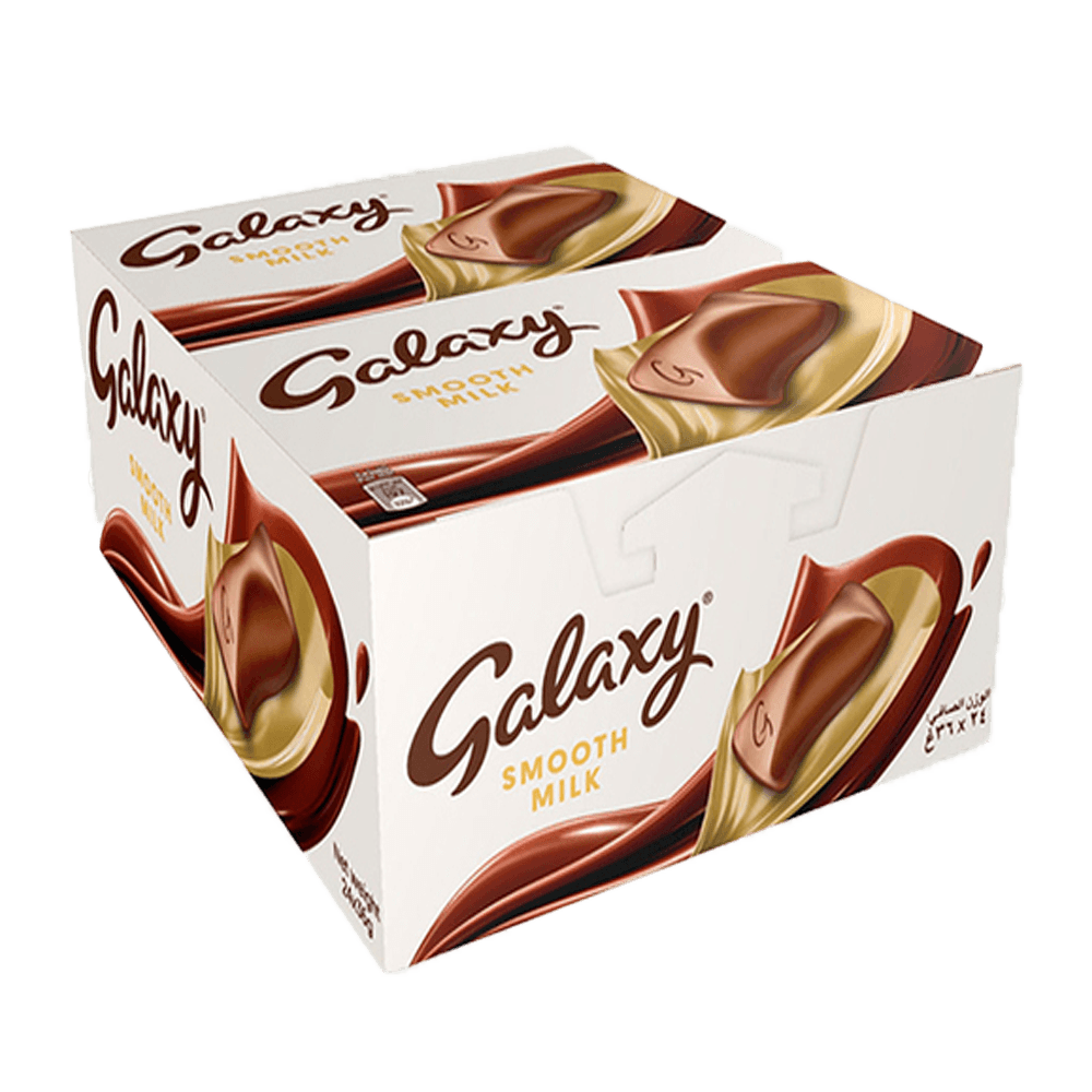 Galaxy Smooth Milk Chocolate 24x36g - Shop Your Daily Fresh Products - Free Delivery 