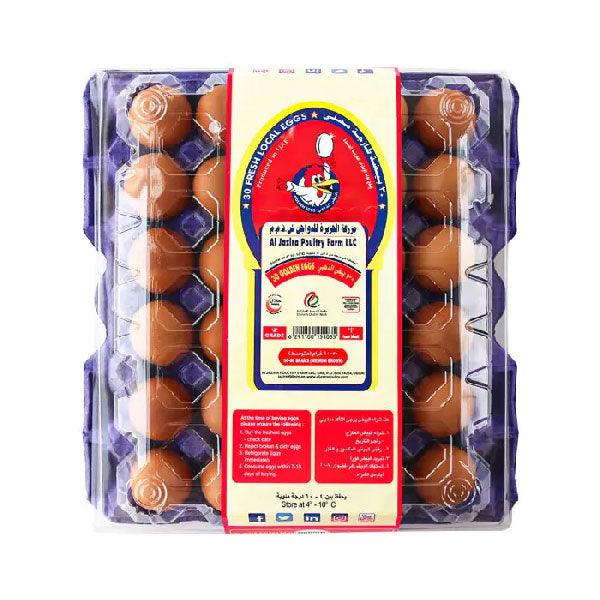 Golden Egg Brown Eggs Medium 30pcs - Palmyra Orders
