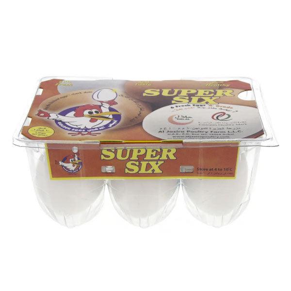 Golden Egg White/Brown Eggs 6pcs - Shop Your Daily Fresh Products - Free Delivery 