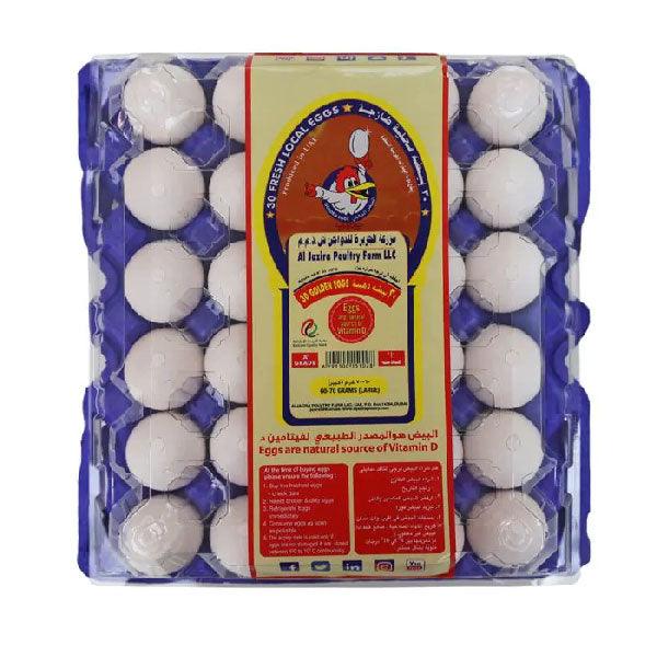 Golden Egg White Eggs Large-30pcs - Palmyra Orders