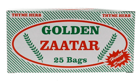 golden zaatar tea 25 bag - Palmyra Orders