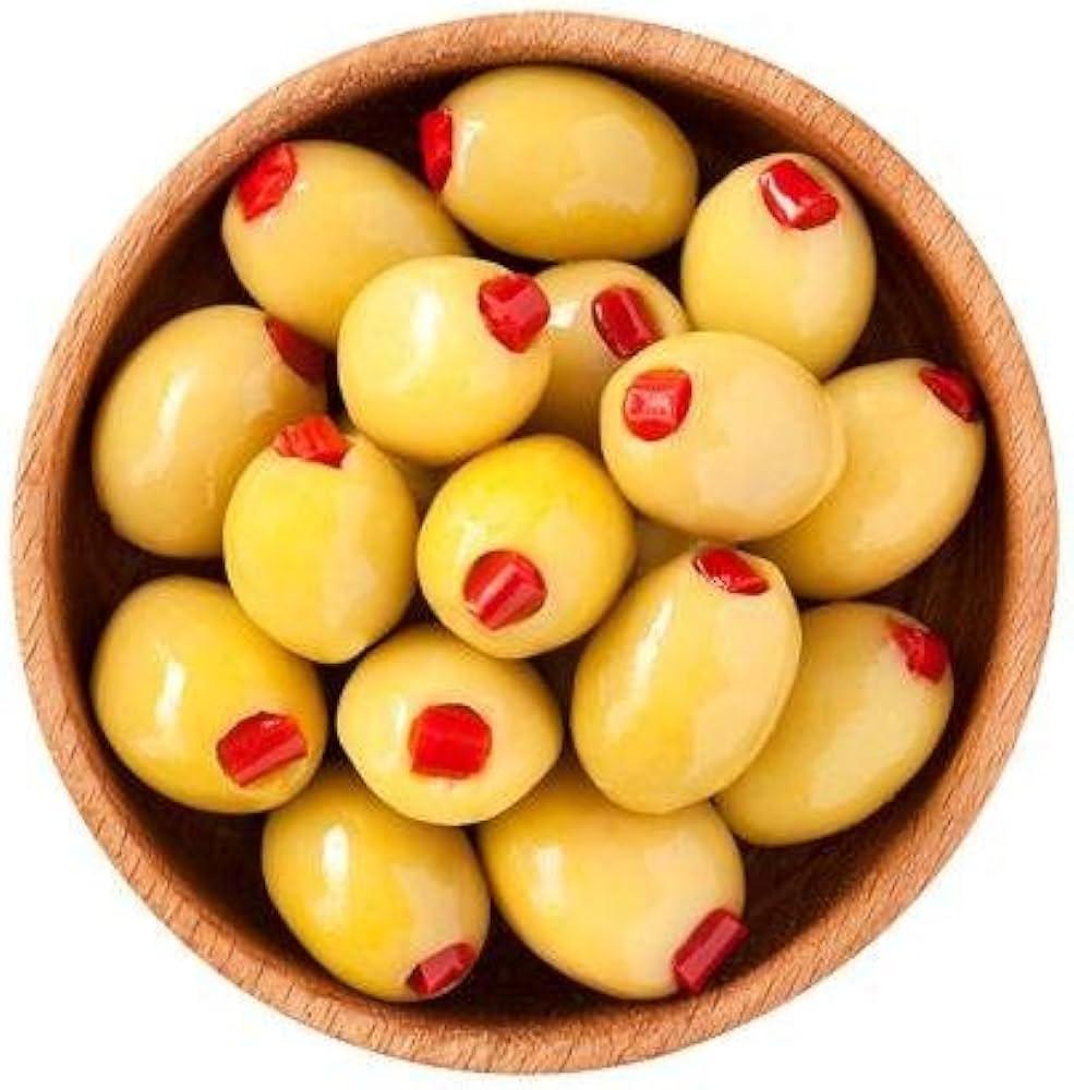 Green Olives Stuffed Red Capsicum 500g - Shop Your Daily Fresh Products - Free Delivery 