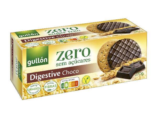 Gullon Digestive Biscuit Chocolate Zero Sugar Free 270g - Shop Your Daily Fresh Products - Free Delivery 