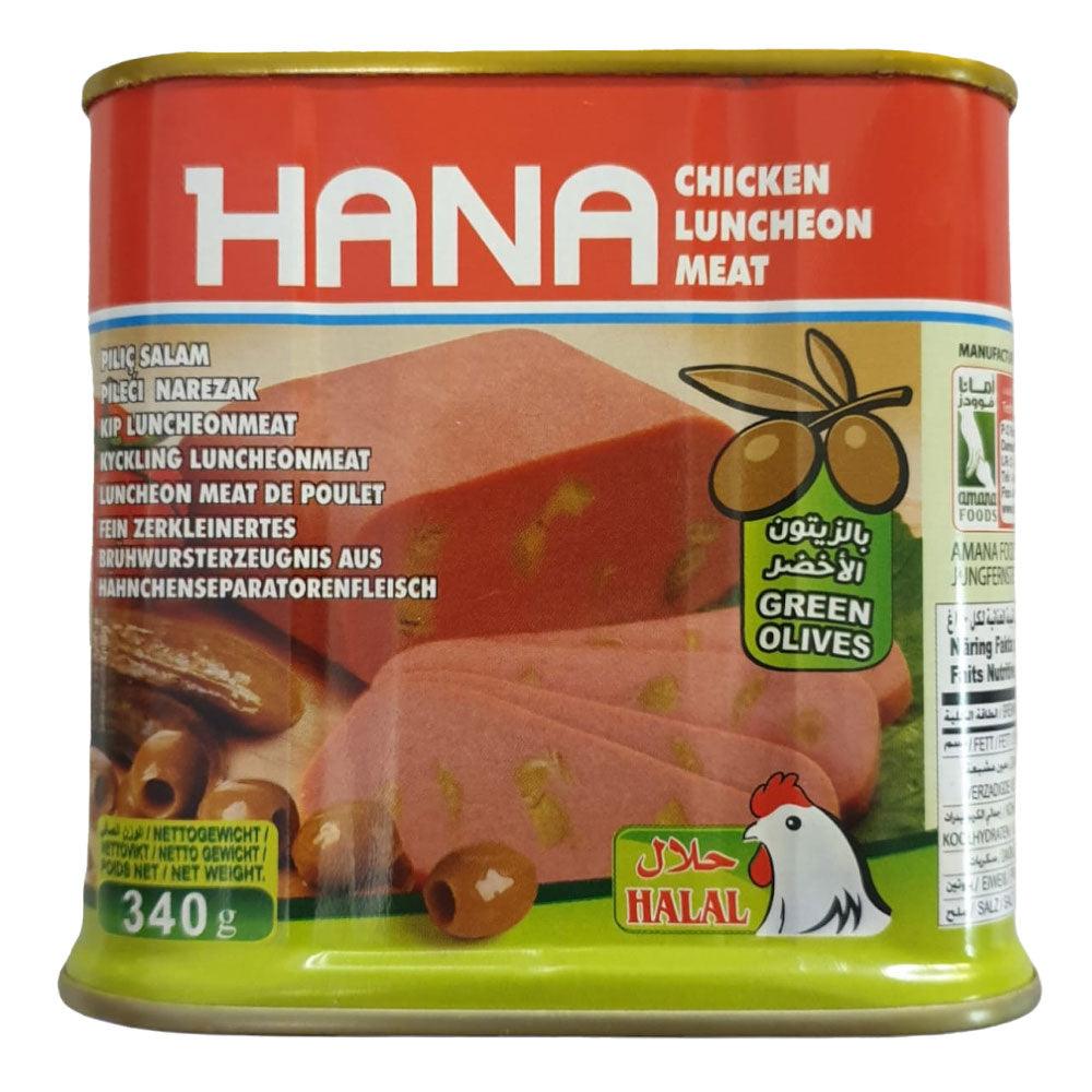Hana Chicken Luncheon Olive 340g - Shop Your Daily Fresh Products - Free Delivery 
