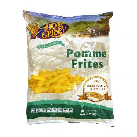 Hot & Crispy Pommes Frites 2.5kg - Shop Your Daily Fresh Products - Free Delivery 