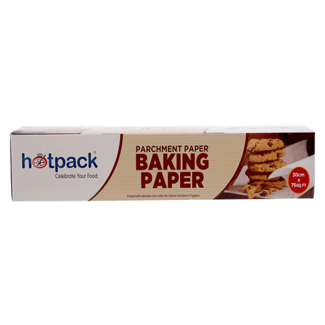 Hotpack Baking Paper Parchment Paper Roll 30cmx75sqft - Shop Your Daily Fresh Products - Free Delivery 