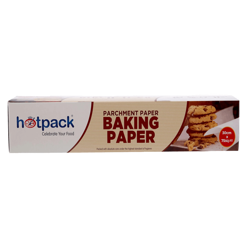 Hotpack Baking Paper Parchment Paper Roll 30cmx75sqft - Shop Your Daily Fresh Products - Free Delivery 