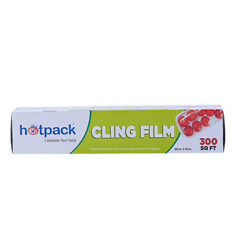 Hotpack Cling Film Food Wrap 30cm x 93cm, 300 sq.ft. - Shop Your Daily Fresh Products - Free Delivery 