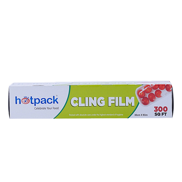 Hotpack Cling Film Food Wrap 30cm x 93cm, 300 sq.ft. - Palmyra Orders