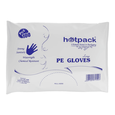 Hotpack Disposable Gloves 100 Pieces - Palmyra Orders