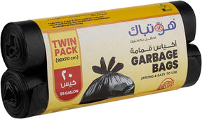 Hotpack Garbage  Bag Roll Economy 90X110cm 10 Pieces X 2Roll - Palmyra Orders