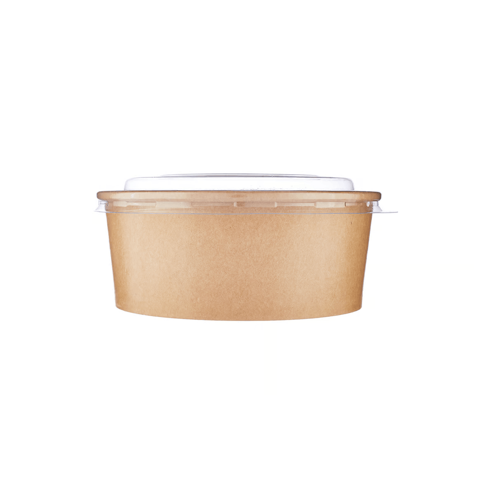 Hotpack Kraft Paper Salad Bowl Capacity 26oz 5pcs - Shop Your Daily Fresh Products - Free Delivery 