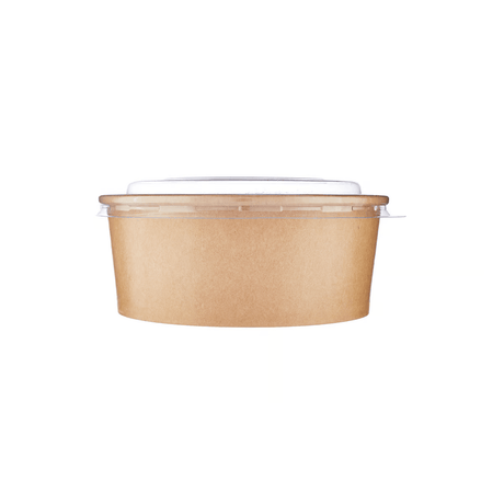 Hotpack Kraft Paper Salad Bowl Capacity 26oz 5pcs - Palmyra Orders
