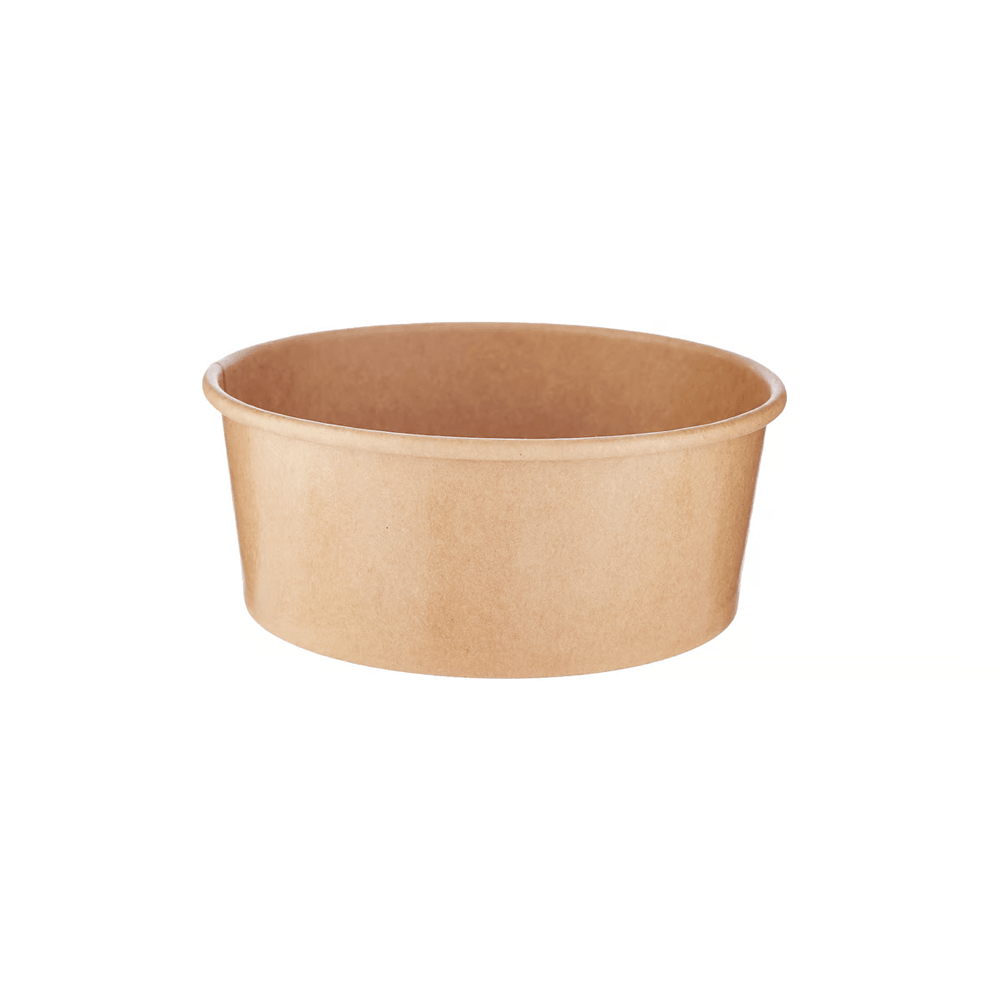 Hotpack Kraft Paper Salad Bowl Capacity 26oz 5pcs - Shop Your Daily Fresh Products - Free Delivery 