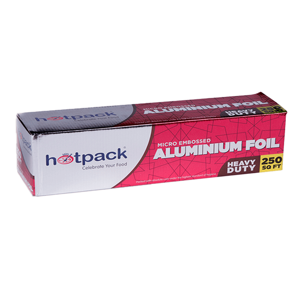 Hotpack Micro Embossed Aluminium Foil, 250 sq.ft. - Shop Your Daily Fresh Products - Free Delivery 