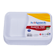 Hotpack Plastic Rectangular Tray Set No3 10Pcs - Shop Your Daily Fresh Products - Free Delivery 