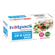 Hotpack Zipper Lock Bag Set, 12 x 25cm, 50 Pieces - Shop Your Daily Fresh Products - Free Delivery 