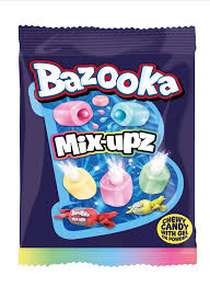 Bazooka Mix Upz Chewy Candy