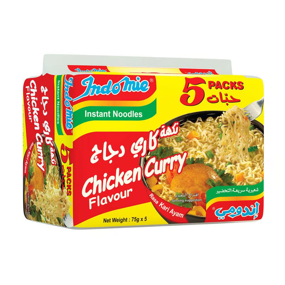 Indomie Instant Noodles Chicken Curry 5x75g - Shop Your Daily Fresh Products - Free Delivery 