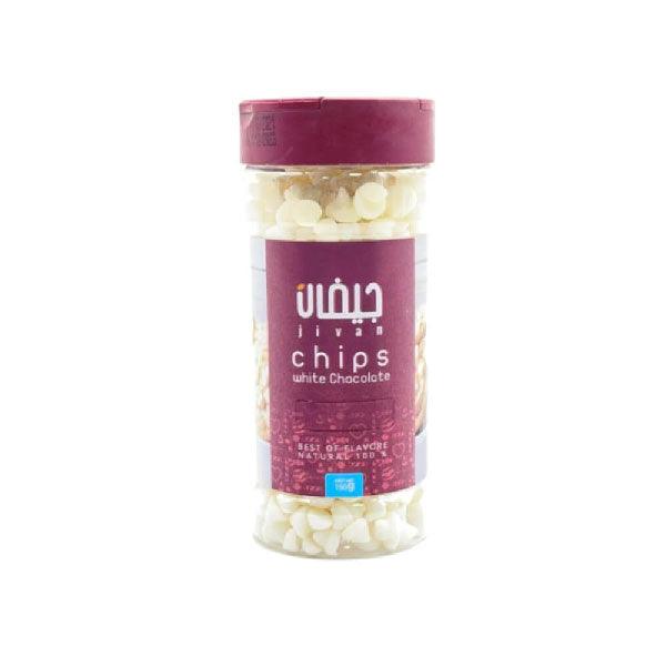 Jivan Chips White Chocolate 150g - Palmyra Orders