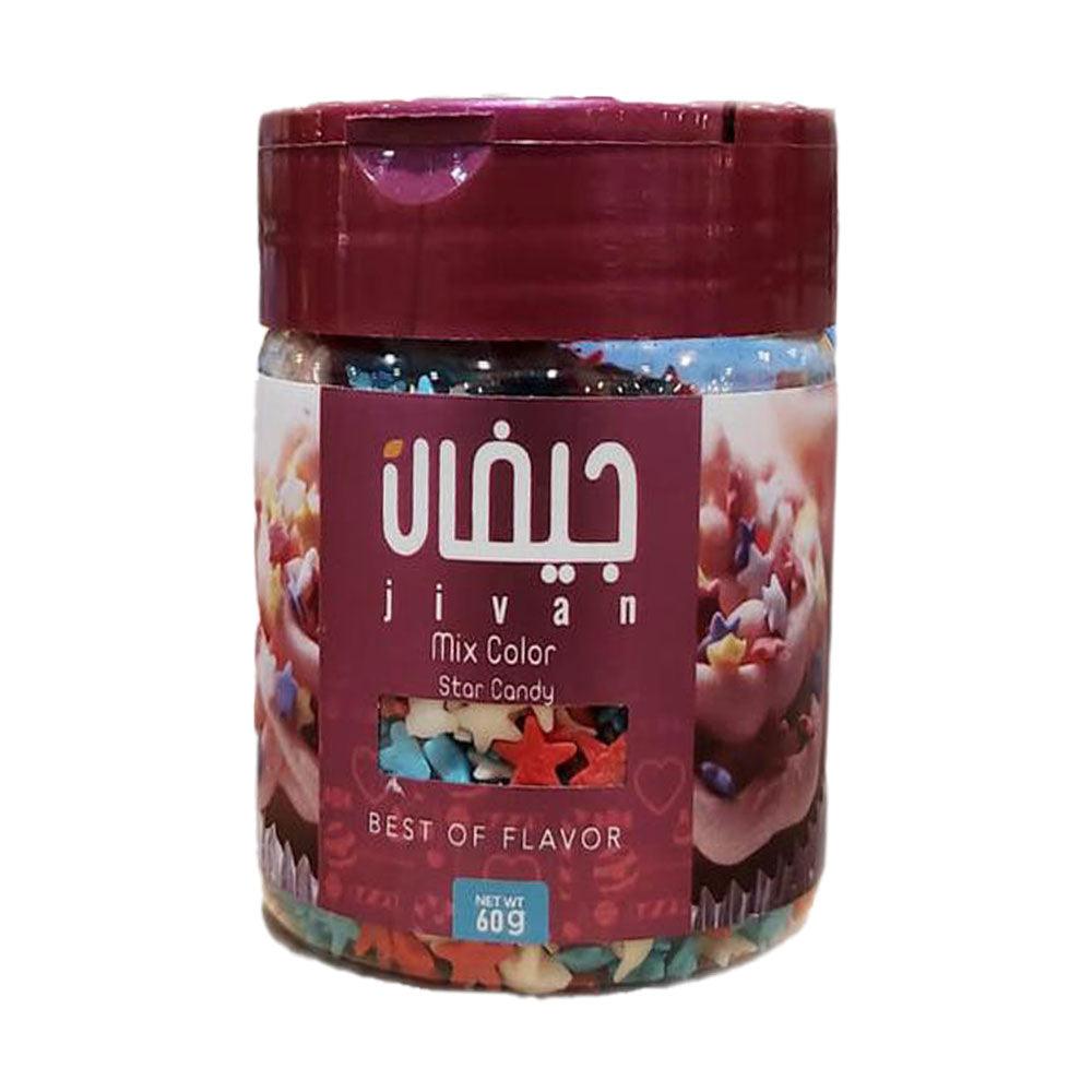 Jivan Mix Color Star Candy Strands 60g - Shop Your Daily Fresh Products - Free Delivery 