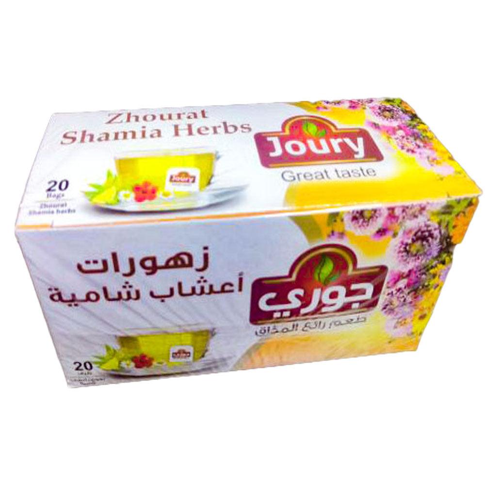 Joury Zhourat Shamia Herbs Tea 20Bags - Shop Your Daily Fresh Products - Free Delivery 