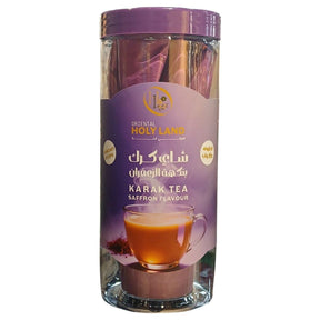 Karak Tea Saffron Flavoured, 8 Sachets, 8 Cups, 160g, Naural Tea