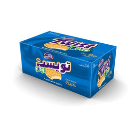 Katakit Twist Sandwich Biscuits With Milk Cream Filling 24 Pieces - Palmyra Orders