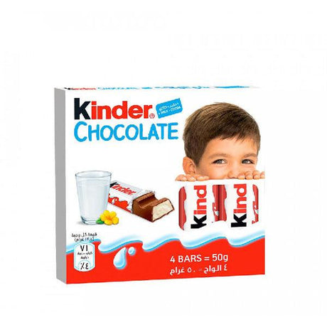 Kinder Chocolate 4 bars 50g - Shop Your Daily Fresh Products - Free Delivery 